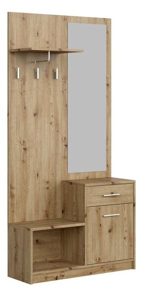 Předsíňová stěna Laista, dub artisan