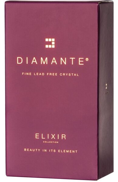 Diamante sklenice na bílé víno Atlantis s krystaly Swarovski 400 ml 2KS