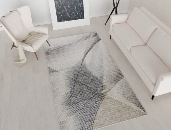 Modro-světle šedý pratelný koberec 80x150 cm – Vitaus