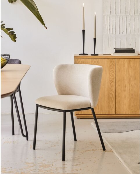 Béžová jídelní židle Ciselia – Kave Home