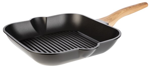 Livarno Home Pánev na grilování / pečení, Ø 28 cm, Ilag® (hranatá) (100379089001)