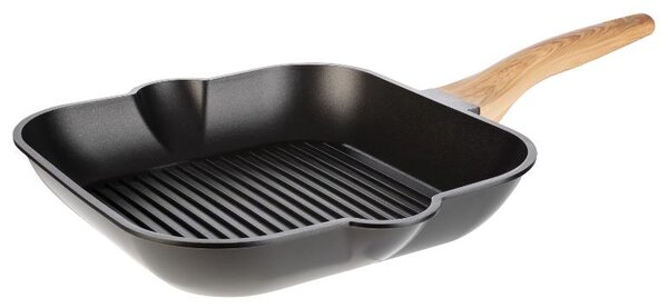 Livarno Home Pánev na grilování / pečení, Ø 28 cm, Ilag® (hranatá) (100379089001)