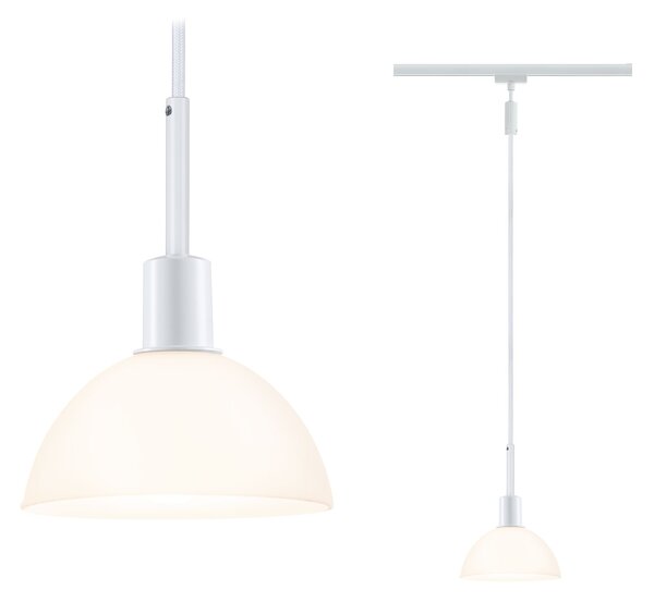 Paulmann 96973 Pendel Sarrasani, závěs pro Urail system, 1x20W E14, bílá, bílé sklo