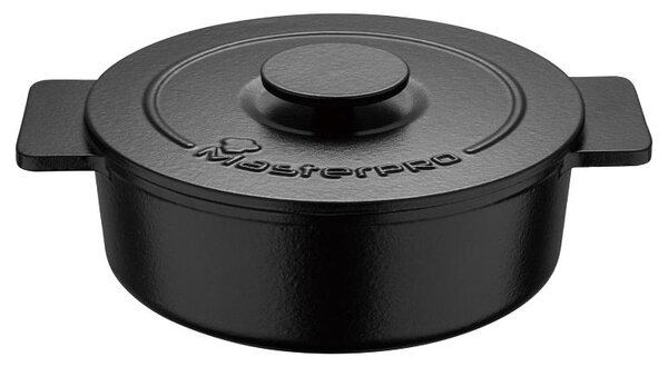 Masterpro Litinový hrnec Eternal, Ø 26 cm, 4,15l (černá) (100380646001)