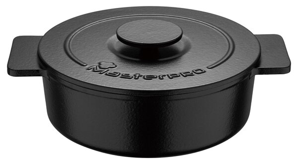 Masterpro Litinový hrnec Eternal, Ø 26 cm, 4,15l (černá) (100380646001)