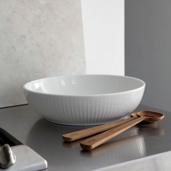 Bílá porcelánová salátová mísa Kähler Design Hammershoi, ⌀ 30 cm