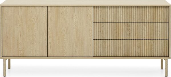 Komoda, barva: dub Cremona, rozměry: 187, 1 x 79, 8 x 39, 5 cm