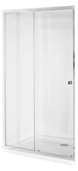 Besco Duo Slide transparent sprchové dveře Rozměr sprch.dveří: 110cm