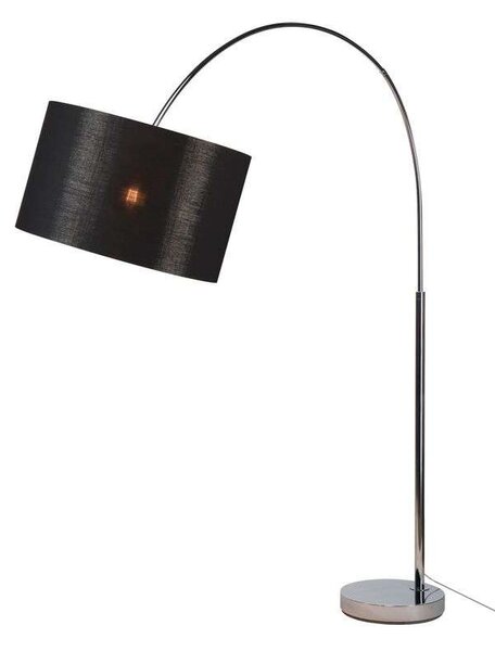 SLV - Fenda Bow Stojací Lampa Ø45,5 Black/Copper/Chrome - Lampemesteren