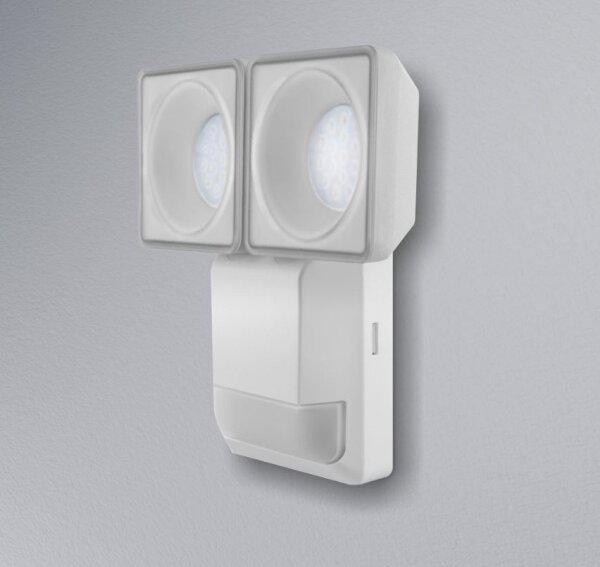 Ledvance - LED Venkovní nástěnné svítidlo se senzorem SPOT 2xLED/8W/230V IP55