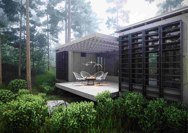 Designové venkovní závěsné svítidlo Brokis Night Birds PC1111, IP54 Povrch Montury: Stříbrný elox, Barva skla: Šedá kouřová - masiv, Povrch baldachýnu: kov - černý matný komaxit