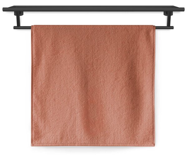 Ručník Veba COMFORT hladký hnědá skořice Velikost: 70x140 cm