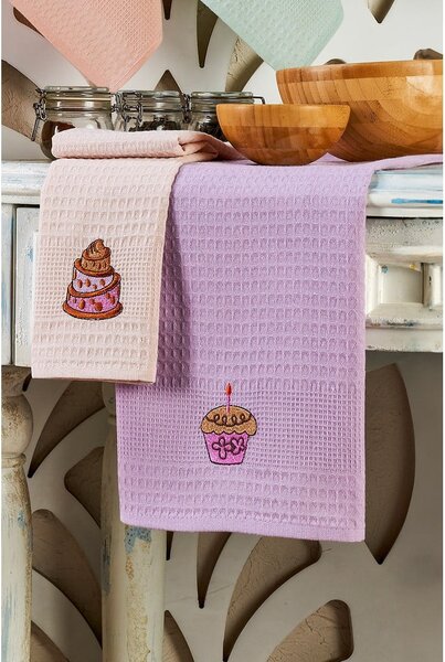 Bavlněné utěrky v sadě 6 ks 40x60 cm Cake – Foutastic