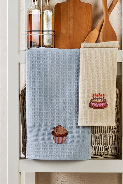 Bavlněné utěrky v sadě 6 ks 40x60 cm Cake – Foutastic