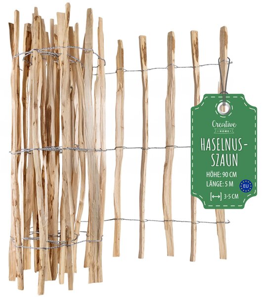 Creative Home latkové oplocení, výška 90 cm a délka 5 m | Rozteč latí 3–5 cm