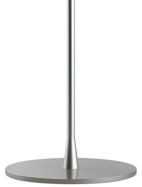 Flos F3032020 Glo-Ball F2, stojací lampa z triplexového skla se stmívačem, stříbrná, 1x150W E27, výška 175cm
