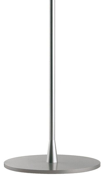 Flos F3031020 Glo-Ball F1, stojací lampa z triplexového skla se stmívačem, stříbrná, 1x150W E27, výška 135cm