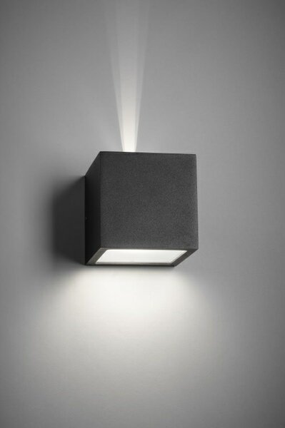 Light-Point - Cube XL LED 3000K Venkovní Nástěnné Svítidlo Up/Down Black - Lampemesteren