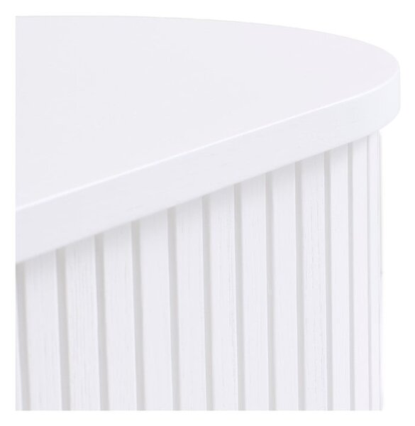 Bílý TV stolek 180x56x45 cm Nola – Unique Furniture