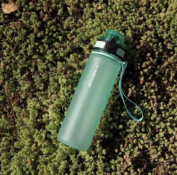 Láhev na pití Tritan zelená 500ml Wessper