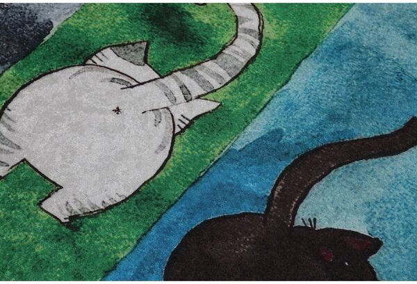 Koupelnové předložky v sadě 2 ks 60x100 cm Gatto Carino – Foutastic