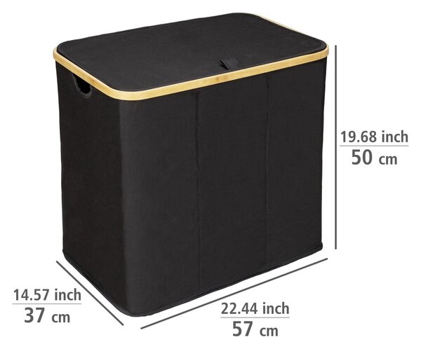 Látkový koš na prádlo 105 l Trio Ecori – Wenko