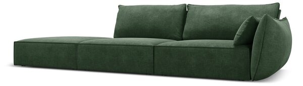 Tmavě zelená lenoška (pravý roh) Vanda – Mazzini Sofas