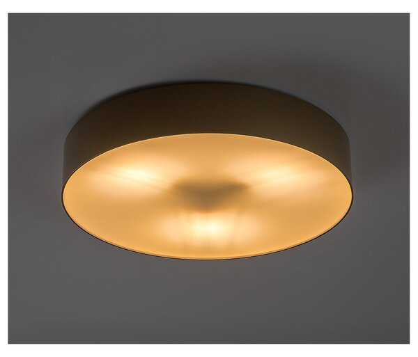 Venkovní stropní svítidlo DOLEN béžová, průměr 39 cm