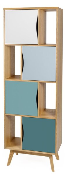 Tyrkysová knihovna 65x191 cm Avon - Woodman