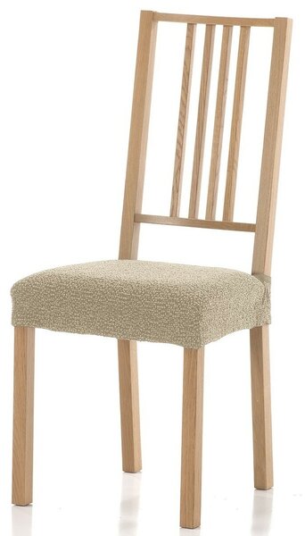 Forbyt Multielastický potah na sedák na židli Petra béžová, 40 - 50 cm, sada 2 ks