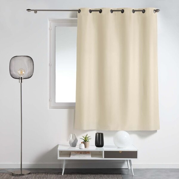 Béžový závěs 140x180 cm Essentiel – douceur d'intérieur