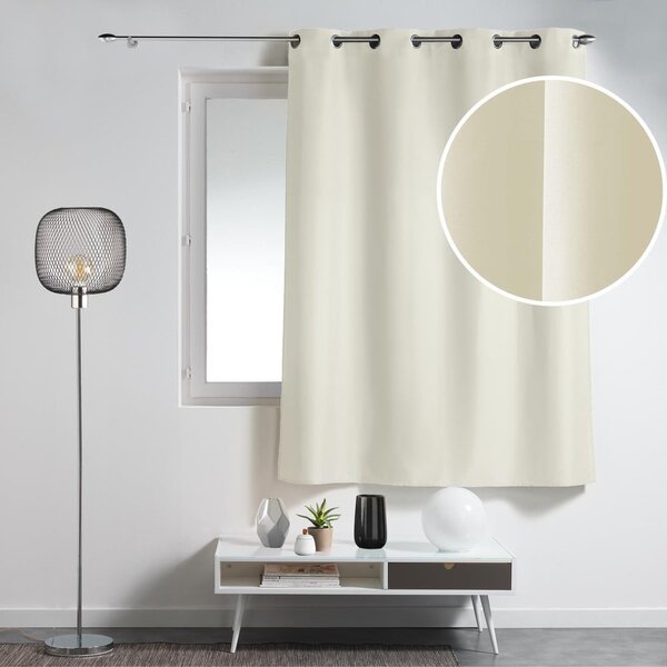 Béžový závěs 140x180 cm Essentiel – douceur d'intérieur
