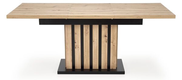 HALMAR Jídelní rozkládací stůl Lamello 130/180 cm dub artisan/černý