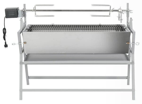 Rotisserie železo a nerezová ocel grilovací jehla