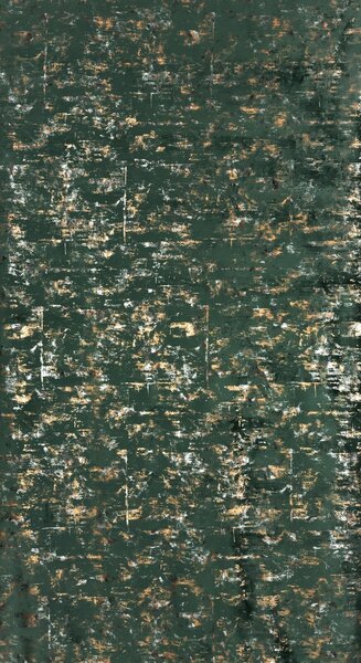 ZATEMŇOVACÍ ZÁVĚS NA KROUŽCÍCH TAMI 140X250 CM TMAVĚZELENÁ