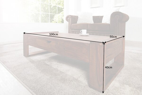 Konferenční stolek MARKO 100 cm - přírodní