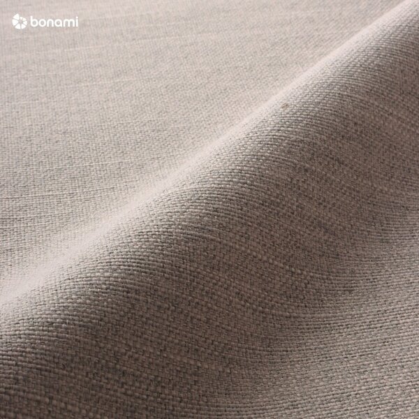 Béžová čalouněná dvoulůžková postel s úložným prostorem s roštem 140x200 cm Lotte – Meise Möbel