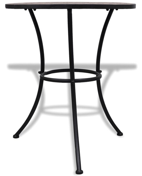 Bistro stolek terakota 60 cm mozaika