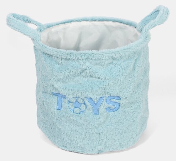 Sinsay - Úložný koš s nápisem TOYS - světle modrá