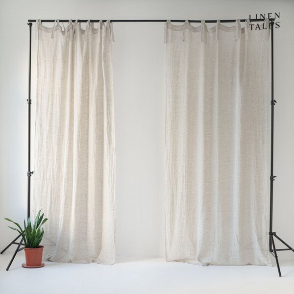 Krémová záclona 130x170 cm Daytime – Linen Tales