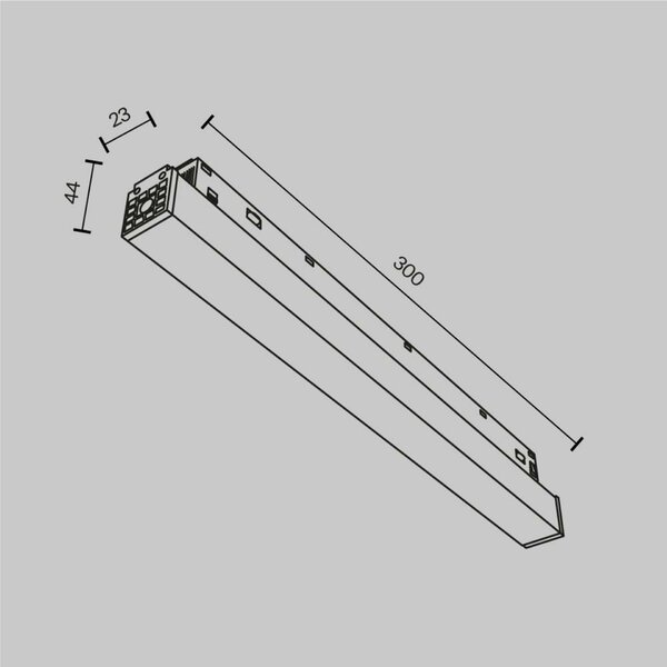MAYTONI Napájení pro kolejnicový systém Exility bílá TRX034DR4-100W-1