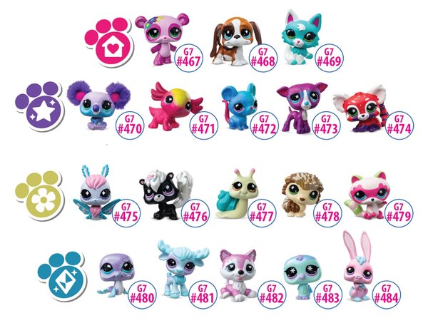 Sinsay - Sběratelská figurka s překvapením Littlest Pet Shop série 6 - vícebarevná