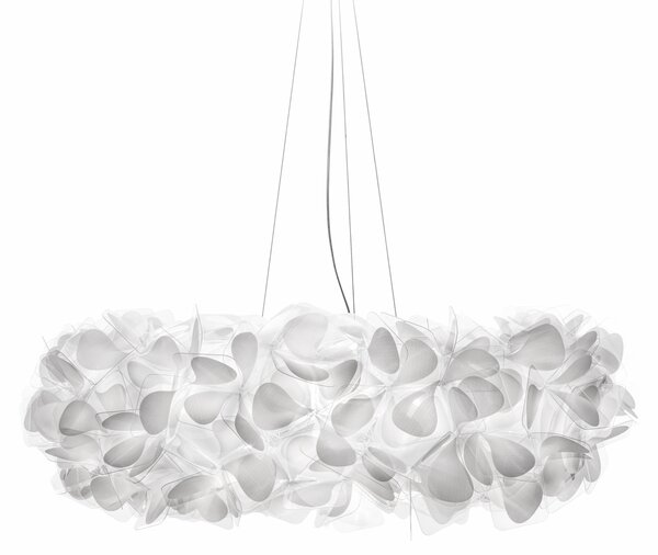 SLAMP CLISL00MNM01T00000EU Clizia Mama Non Mama White Large, designové svítidlo s čirým kabelem, 4x12W E27, prům. 78cm