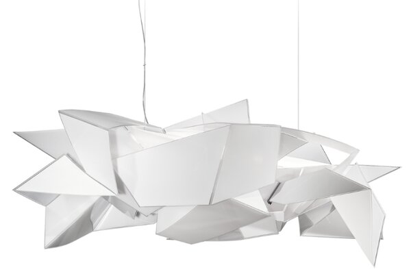 SLAMP CRDSM00WHT06T00000EU Cordoba, rozměrné závěsné svítidlo, 130W LED 2700K stmívatelné, délka 104cm