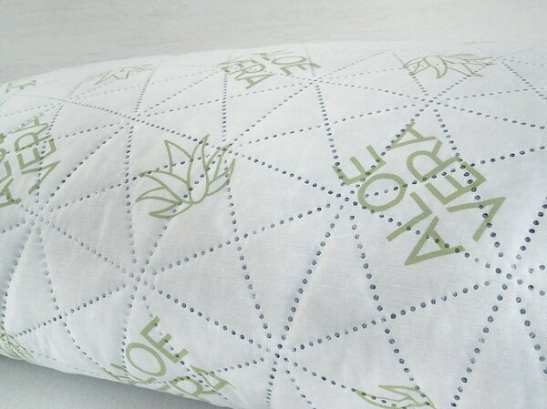Anatomický polštář VISCO LUXURY ALOE VERA 45x75 cm - ZIP taška