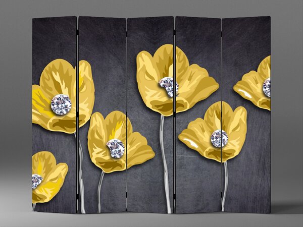 Liox Praván žluté květy Rozměr: 225 x 180 cm