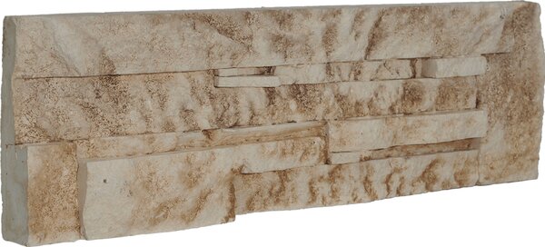 Obklad Vaspo kámen lámaný béžovohnědá 10,7x36 cm reliéfní V53004