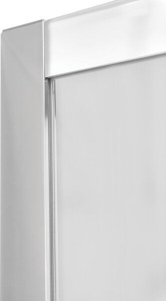 Besco Asymetrický sprchový kout MODERN AS 100x80 (120x90), výška 185 cm - bez vaničky Rozměry (cm): 100x80, Barva profilů a typ výplně: profily: chrom, výplň: mat