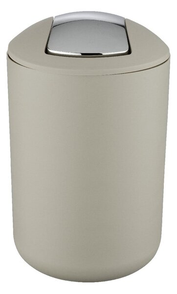 Taupe plastový odpadkový koš 6,5 l Brasil – Wenko