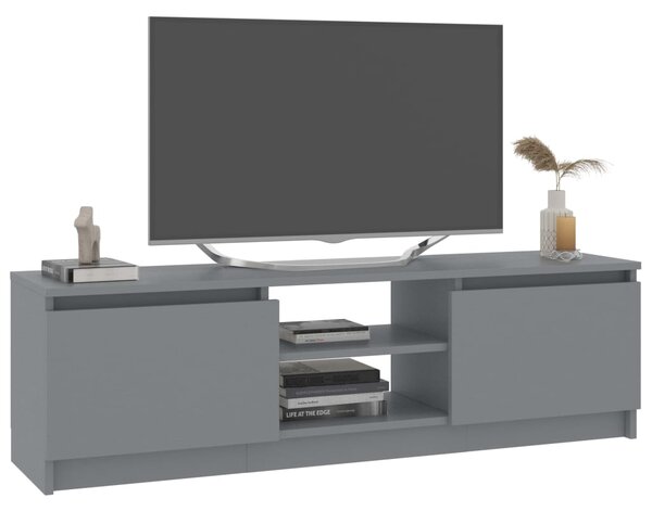 TV stolek Rakby - šedý | 120x30x35,5 cm